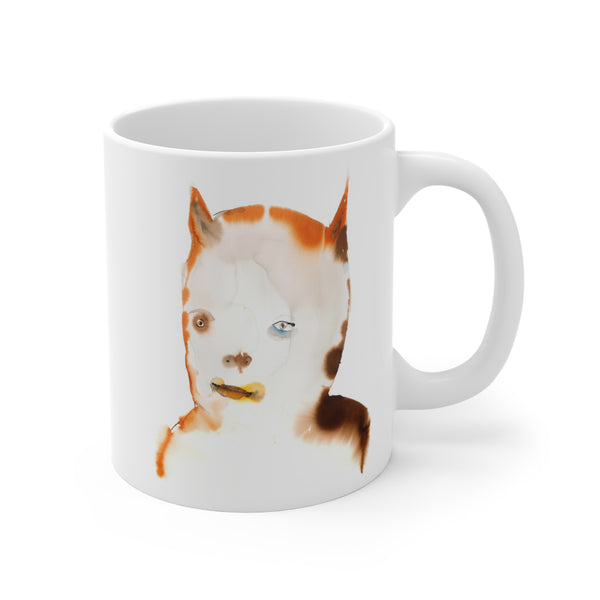 Big Orange Cat mug