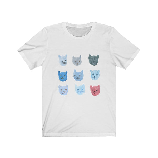 8 Blue Cats & 1 Red One