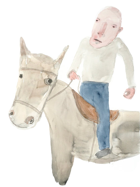 Guy on Horse