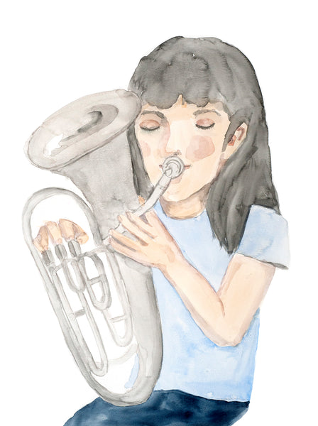 Euphonium Girl print